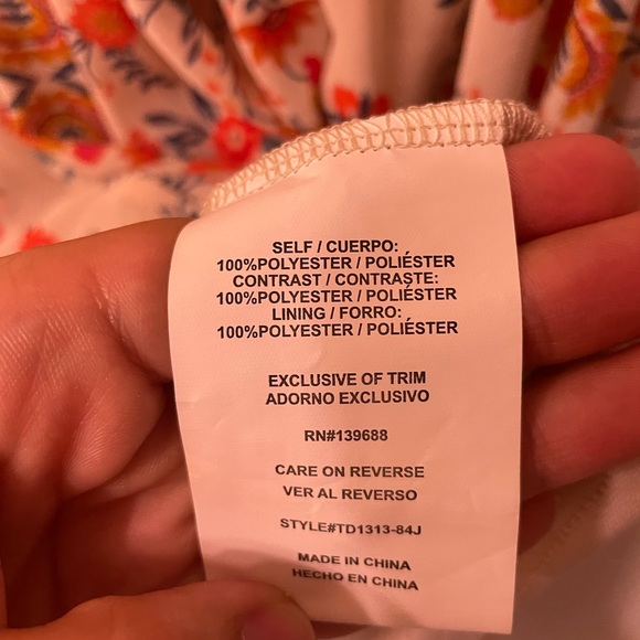 Tie strap smocked maxi - Picture 5 of 5